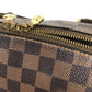 LOUIS VUITTON Damier Rivera MM Rivera MM Bags Tote Bag Mini Duffle Bag Hand Bag Damier Canvas Ebene Brown Used