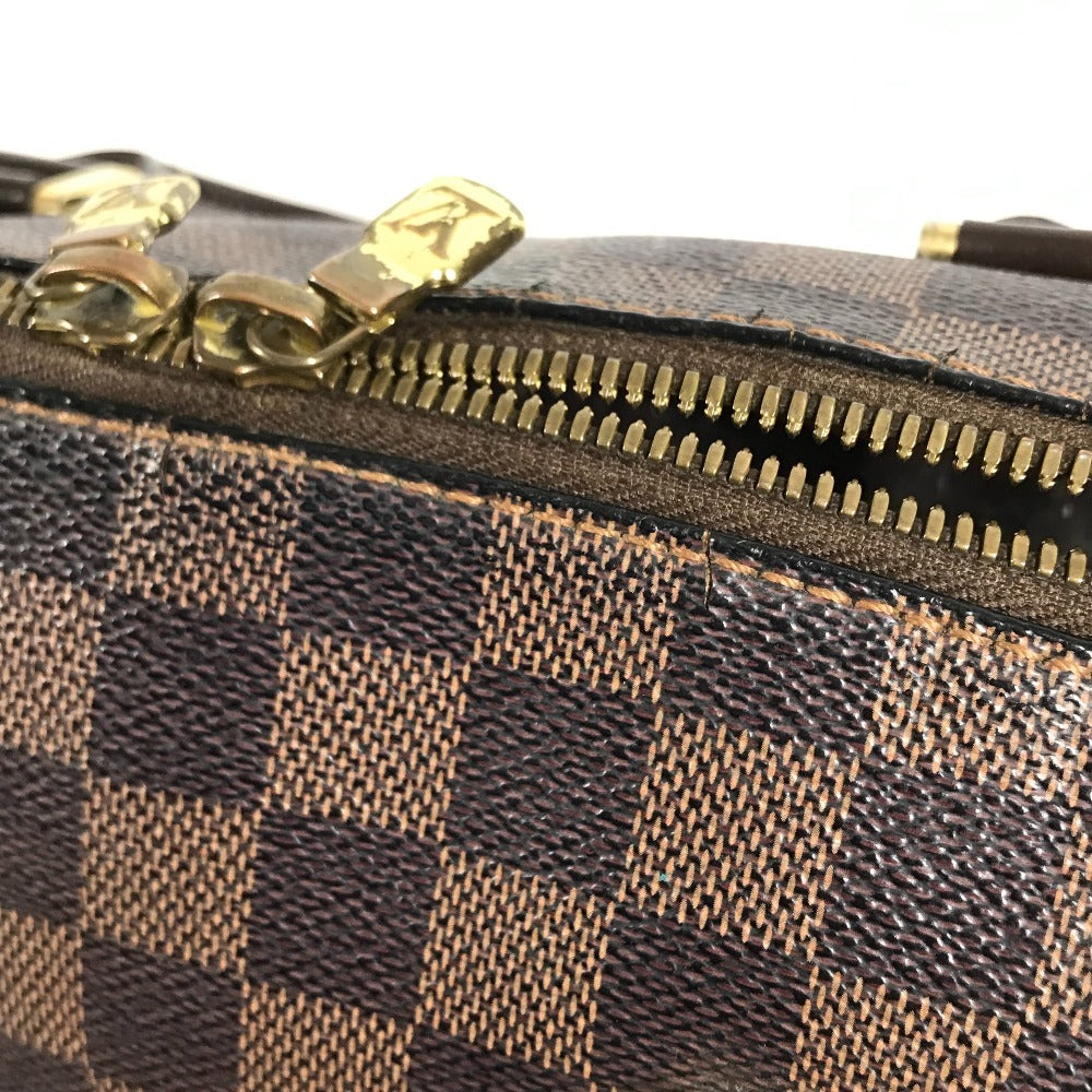 LOUIS VUITTON Damier Rivera MM Rivera MM Bags Tote Bag Mini Duffle Bag Hand Bag Damier Canvas Ebene Brown Used