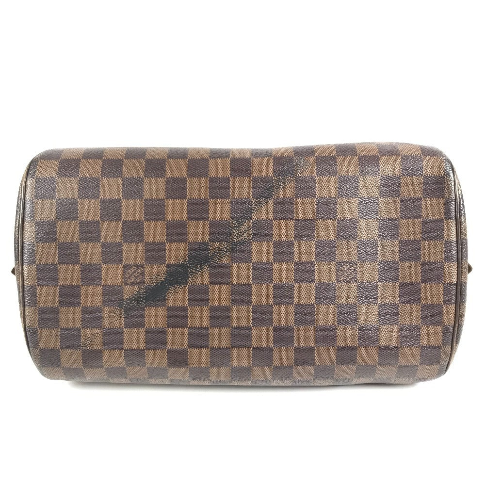 LOUIS VUITTON Damier Rivera MM Rivera MM Bags Tote Bag Mini Duffle Bag Hand Bag Damier Canvas Ebene Brown Used