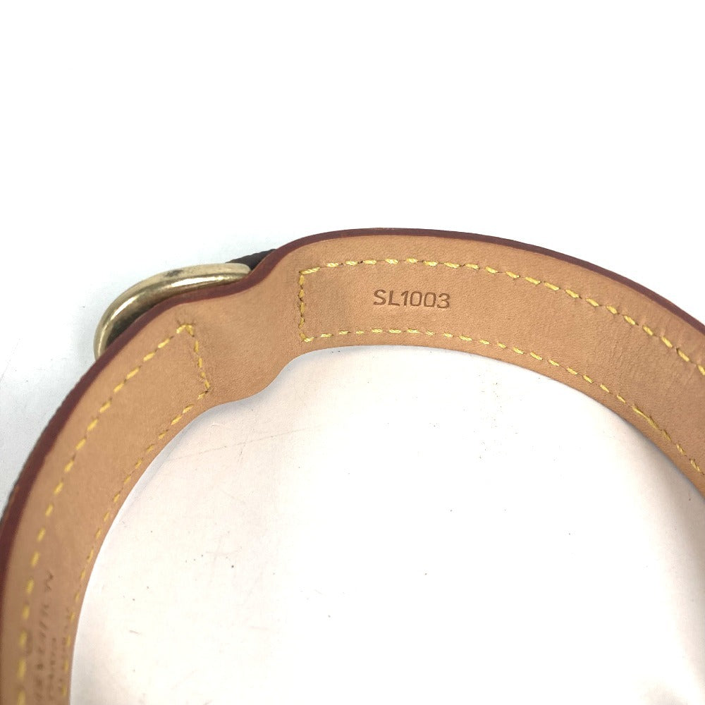 LOUIS VUITTON M58072 Pet Color Monogram Dog Pet Collier Baxter MM Collier Baxter MM Collar MonogramCanvas Brown Used