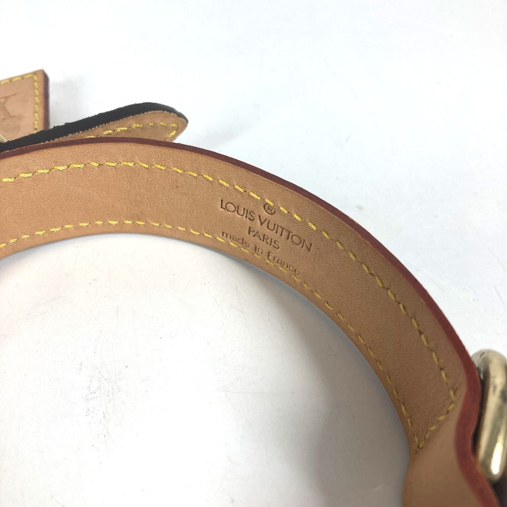 LOUIS VUITTON M58072 Pet Color Monogram Dog Pet Collier Baxter MM Collier Baxter MM Collar MonogramCanvas Brown Used