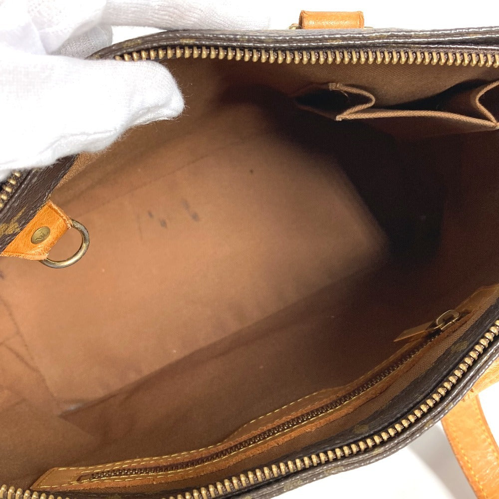 LOUIS VUITTON M51148 Monogram Cabas Piano Tote Bag shoulder bag Shoulder Bag MonogramCanvas Brown Used
