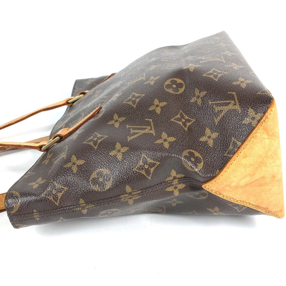 LOUIS VUITTON M51148 Monogram Cabas Piano Tote Bag shoulder bag Shoulder Bag MonogramCanvas Brown Used
