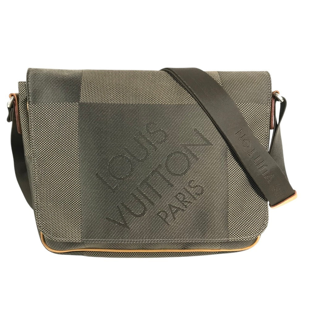 LOUIS VUITTON M93030 Damier Geant Messager bag flap crossbody Shoulder Bag Damier GeantCanvas Terre khaki Used