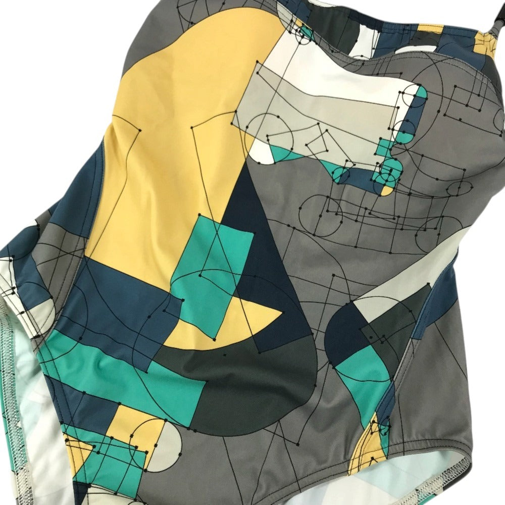 HERMES Swimwear Swimwear Overall handle Swimwear Nylon / Polyurethane Multicolore Used