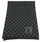 LOUIS VUITTON M70030 Damier Graphite charpes petit damier Men's scarves and accessories Scarf wool Black Used