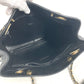 CHANEL vintage CC Logo CC Mark Matelasse Quilted Bag Tote Bag Double Chain Bag Shoulder Bag Leather Black/Gold Used