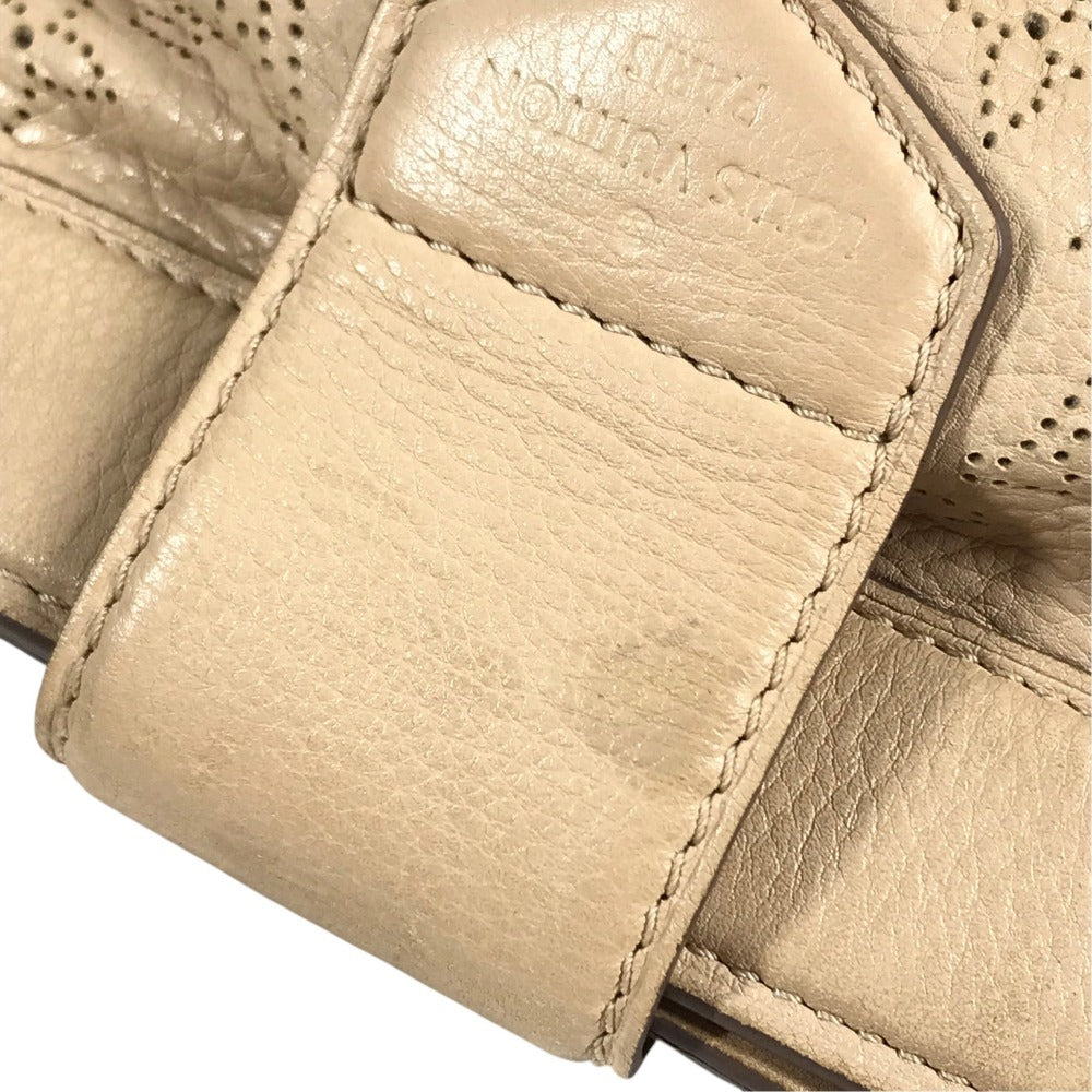 LOUIS VUITTON M93818 MonogramMahina Seals PM Seals PM Bag Tote Bag shawl Shoulder Bag Monogram Mahina Leather Opal Beige Beige Used