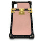 LOUIS VUITTON M67895 Eye Trunk Light iPhone X &amp; XS Smartphone Accessory iPhone Case Epi Canvas Women's Pink