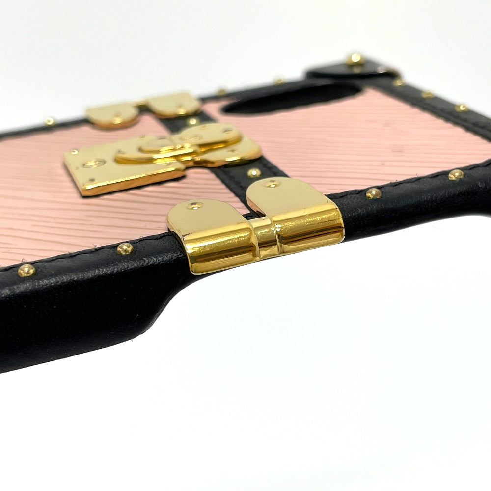 LOUIS VUITTON M67895 Eye Trunk Light iPhone X &amp; XS Smartphone Accessory iPhone Case Epi Canvas Women's Pink