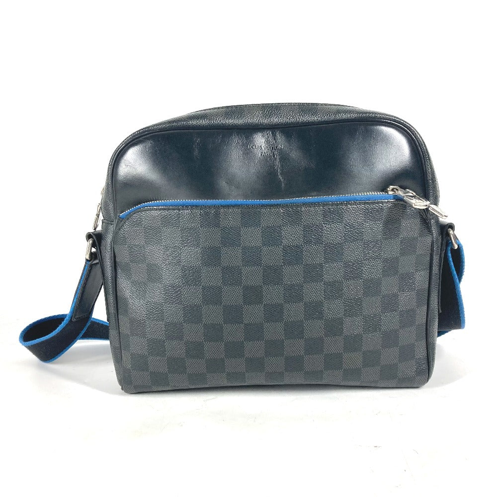 LOUIS VUITTON N42423 ダミエグラフィット デイトンPM カバン 斜め掛け ショルダーバッグ ダミエグラフィットキャンバス ユニセックス ブラック