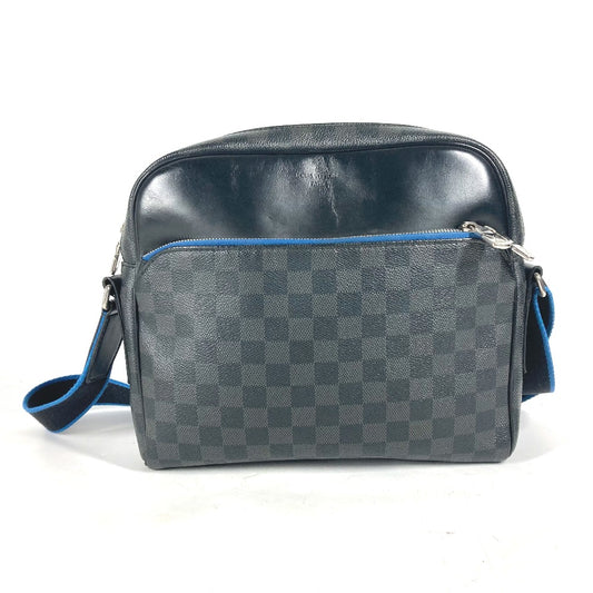 LOUIS VUITTON N42423 ダミエグラフィット デイトンPM カバン 斜め掛け ショルダーバッグ ダミエグラフィットキャンバス ユニセックス ブラック