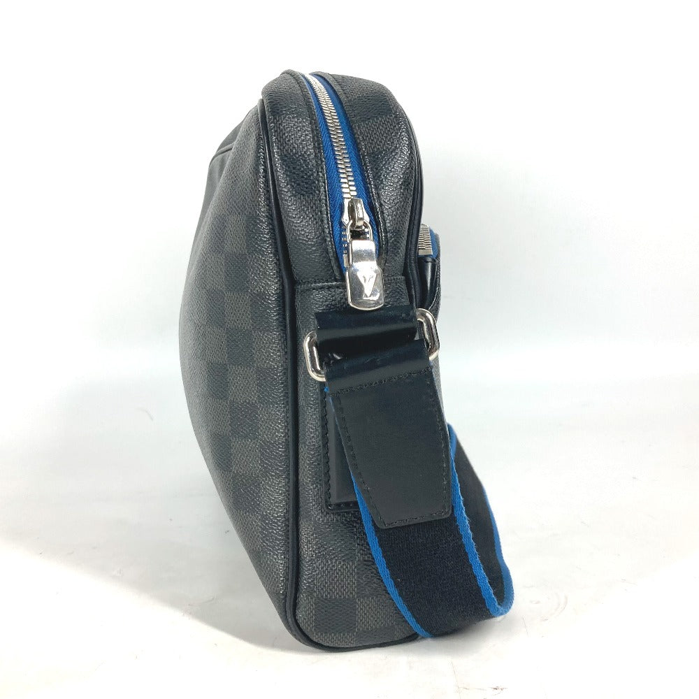 LOUIS VUITTON N42423 ダミエグラフィット デイトンPM カバン 斜め掛け ショルダーバッグ ダミエグラフィットキャンバス ユニセックス ブラック