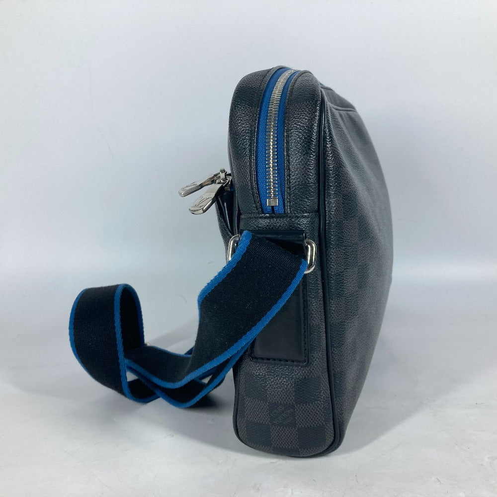 LOUIS VUITTON N42423 ダミエグラフィット デイトンPM カバン 斜め掛け ショルダーバッグ ダミエグラフィットキャンバス ユニセックス ブラック