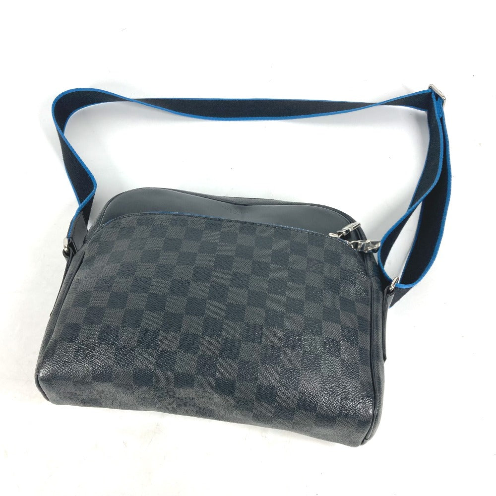 LOUIS VUITTON N42423 ダミエグラフィット デイトンPM カバン 斜め掛け ショルダーバッグ ダミエグラフィットキャンバス ユニセックス ブラック