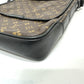 LOUIS VUITTON M56715 モノグラムマカサー バスMM 斜め掛け 鞄 カバン 肩掛け ショルダーバッグ モノグラムマカサーキャンバス メンズ ブラウン