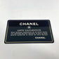 CHANEL ホログラム CC ココマーク Wチェーンバッグ カバン 肩掛け ショルダーバッグ PVC/レザー レディース パープル