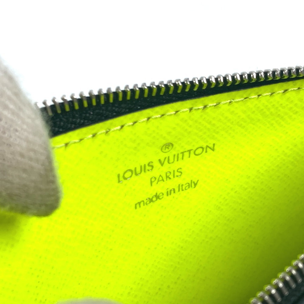LOUIS VUITTON M30950 タイガラマ コインカード・ホルダー カードケース 名刺入れ パスケース 財布 フラグメントケース コインケース タイガレザー ユニセックス イエロー