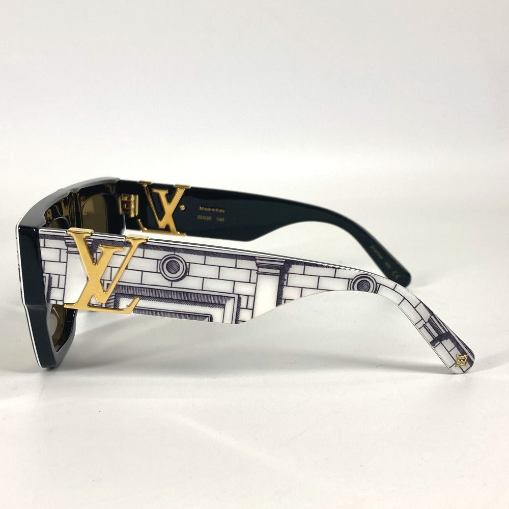 LOUIS VUITTON Z1575W フォルナセッティ FORNASETTI メガネ 眼鏡 アイウェア サングラス プラスチック ユニセックス ホワイト