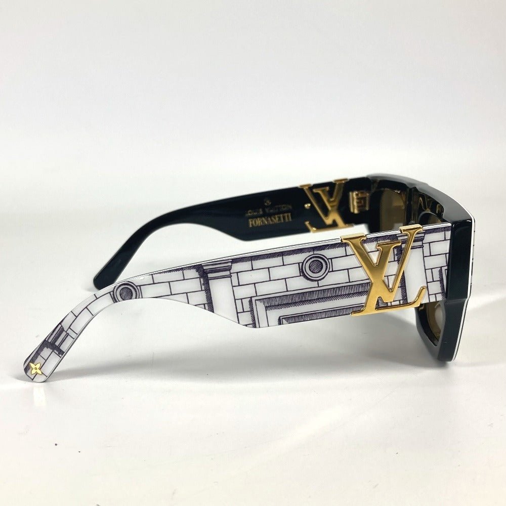 LOUIS VUITTON Z1575W フォルナセッティ FORNASETTI メガネ 眼鏡 アイウェア サングラス プラスチック ユニセックス ホワイト