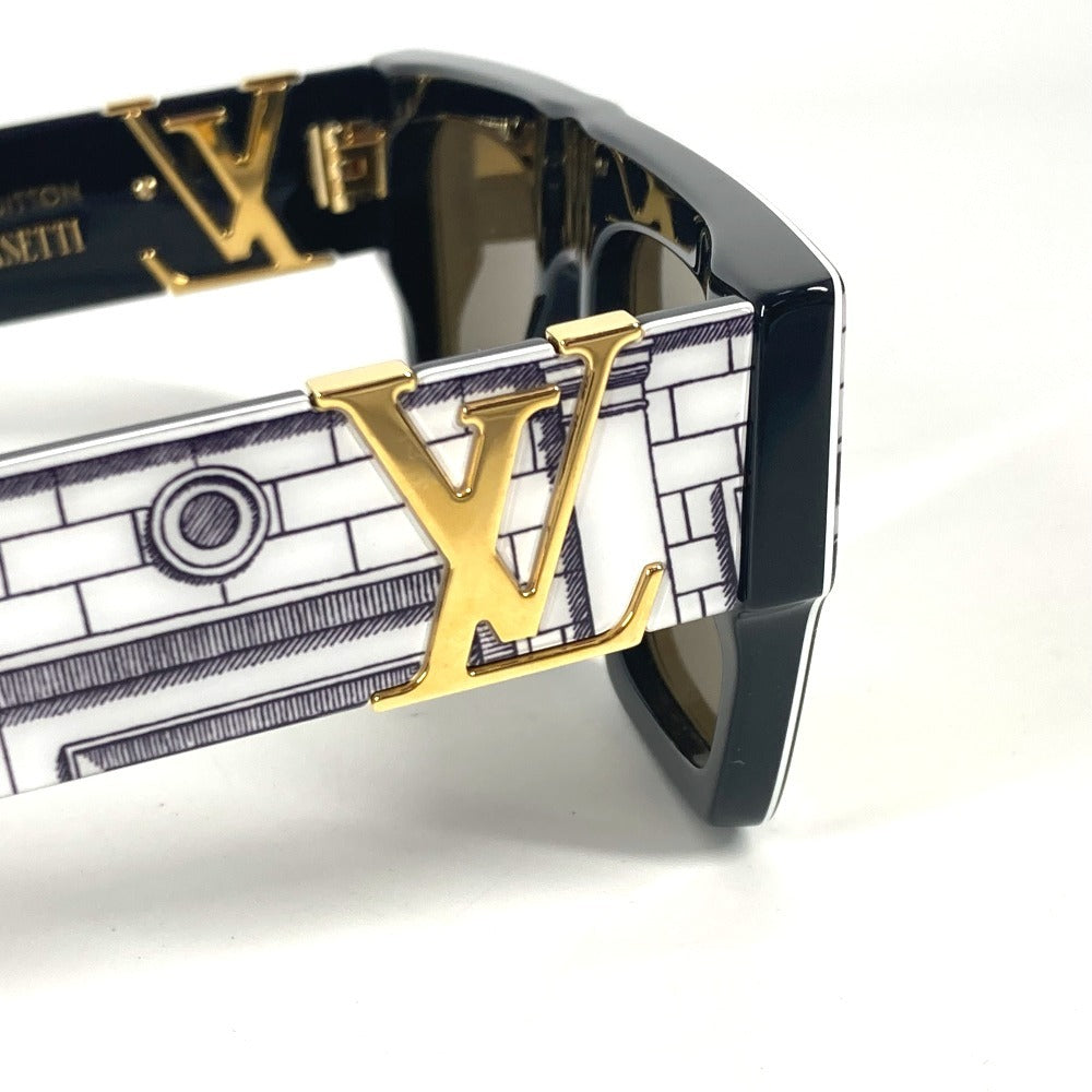 LOUIS VUITTON Z1575W フォルナセッティ FORNASETTI メガネ 眼鏡 アイウェア サングラス プラスチック ユニセックス ホワイト