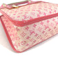 LOUIS VUITTON M92930 Monogram Mini Sac Catline Shoulder Bag, Handbag, Tote Bag, Monogram Mini Canvas, Women's, Pink