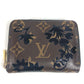 LOUIS VUITTON M62547 Monogram Blossom Floral Zippy Coin Purse, Wallet with Round Zipper, Monogram Canvas, Unisex, Brown