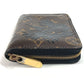 LOUIS VUITTON M62547 Monogram Blossom Floral Zippy Coin Purse, Wallet with Round Zipper, Monogram Canvas, Unisex, Brown
