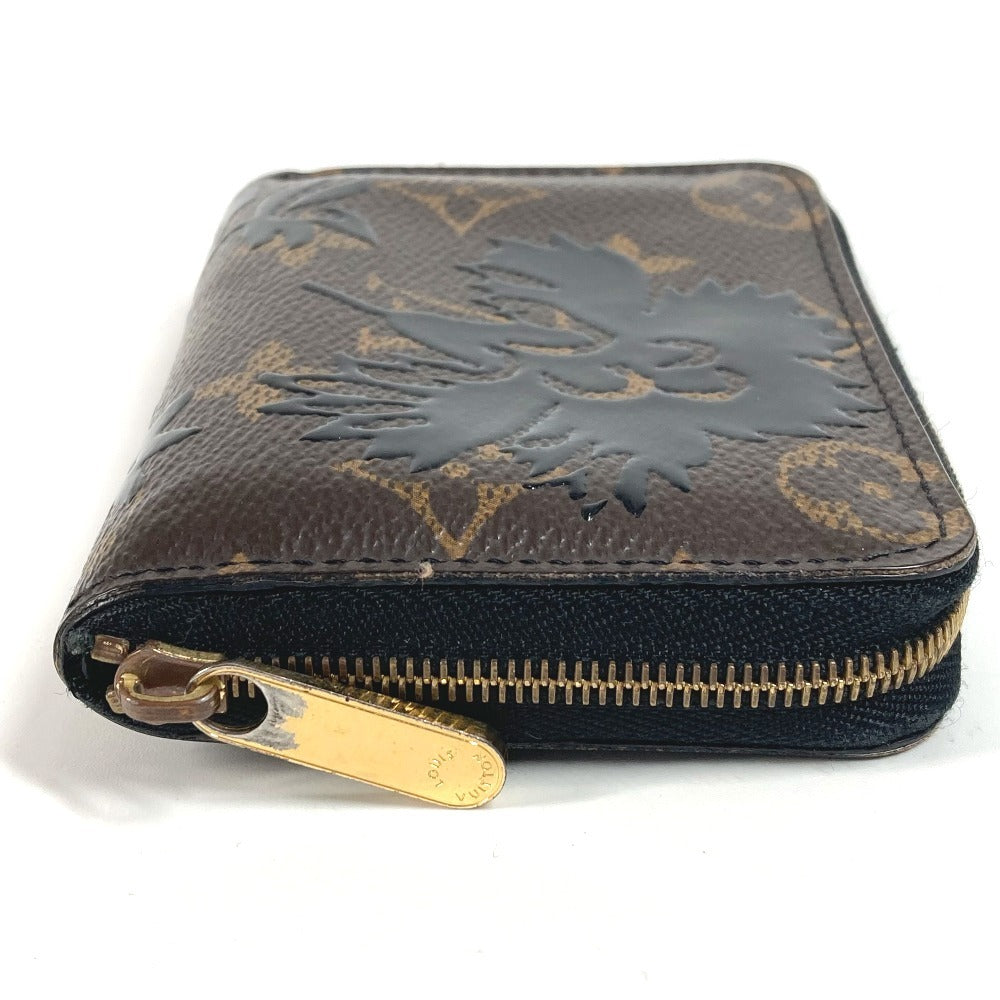 LOUIS VUITTON M62547 Monogram Blossom Floral Zippy Coin Purse, Wallet with Round Zipper, Monogram Canvas, Unisex, Brown