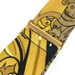 HERMES All-Over Print Accessory Suspenders, Silk, Unisex, Yellow
