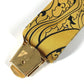 HERMES All-Over Print Accessory Suspenders, Silk, Unisex, Yellow