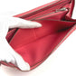 HERMES Perforated Logo Evelyn Azap Long Wallet Round Zipper Long Wallet Chevre Women's Pink