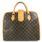 LOUIS VUITTON M53380 モノグラム リヴォリ ハンドバッグ カバン ビジネスバッグ ビジネスバッグ モノグラムキャンバス レディース ブラウン