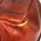 SWAINE ADENEY BRIGG Checked Interior Travel Bag, Handbag, Travel Bag, Boston Bag, Leather, Unisex, Burgundy