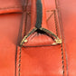 SWAINE ADENEY BRIGG Checked Interior Travel Bag, Handbag, Travel Bag, Boston Bag, Leather, Unisex, Burgundy