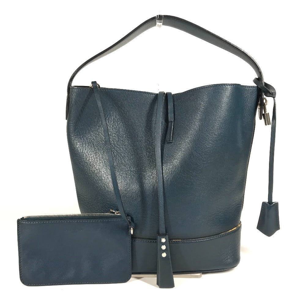 LOUIS VUITTON M94588 ポーチ付き NN14GM キュイール・ニュアンス カバン 肩掛け ショルダーバッグ レザー ユニセックス ブルー
