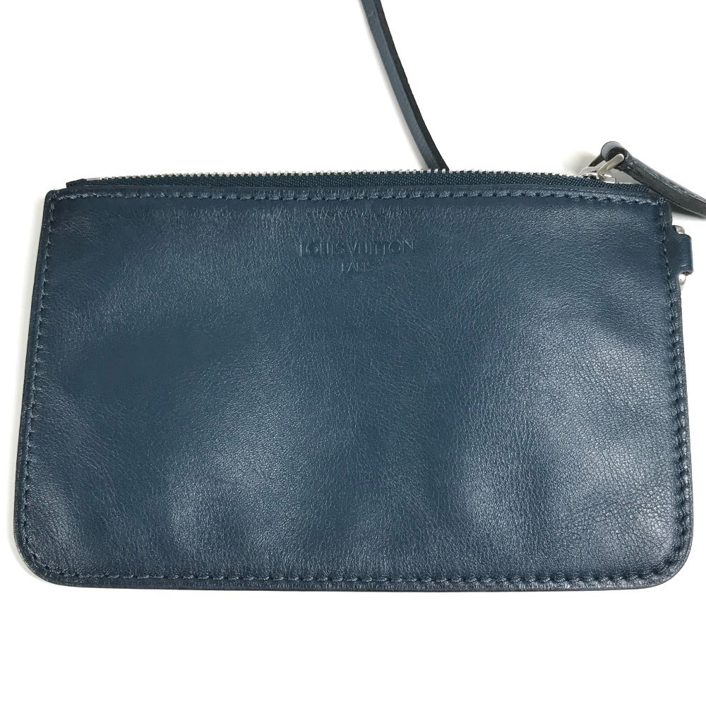 LOUIS VUITTON M94588 ポーチ付き NN14GM キュイール・ニュアンス カバン 肩掛け ショルダーバッグ レザー ユニセックス ブルー