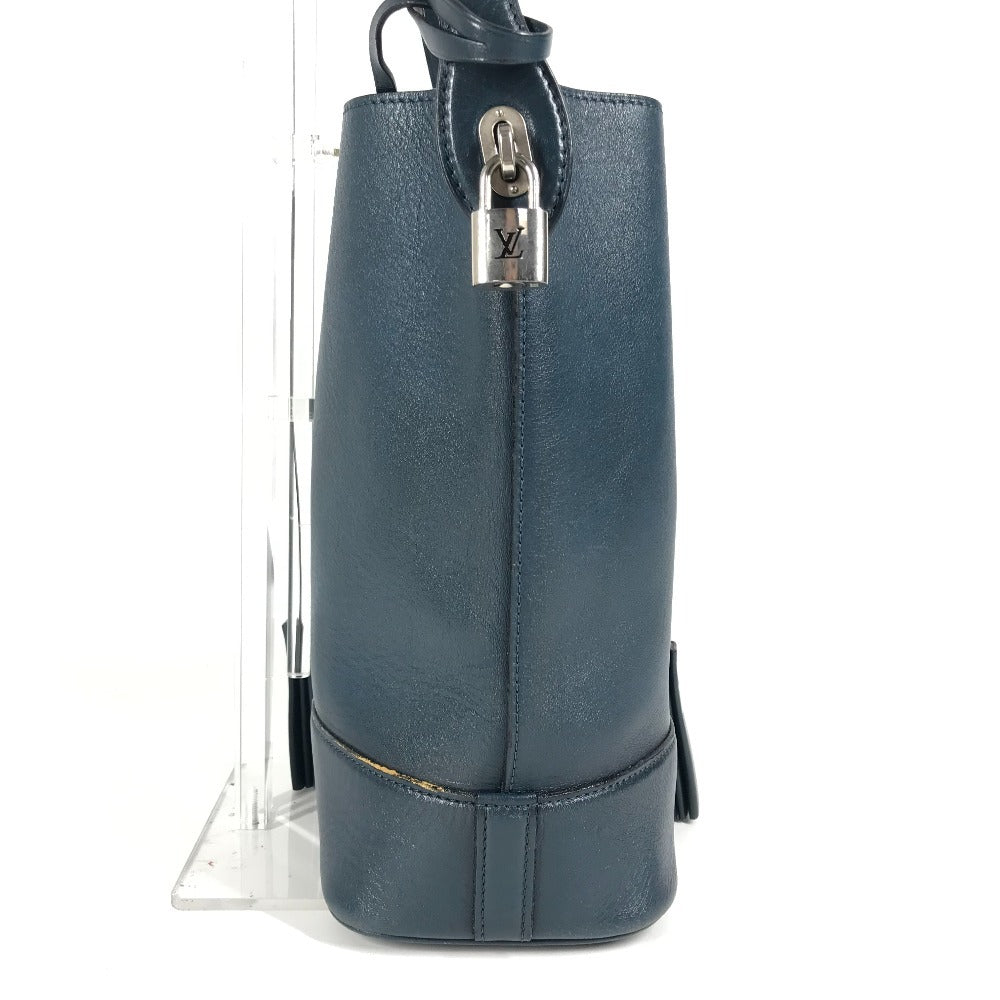 LOUIS VUITTON M94588 ポーチ付き NN14GM キュイール・ニュアンス カバン 肩掛け ショルダーバッグ レザー ユニセックス ブルー