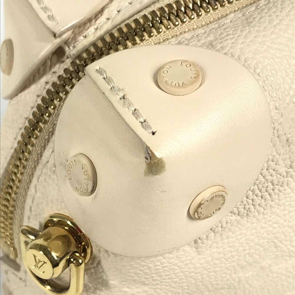 LOUIS VUITTON M45394 モノグラムアンプラント プティットマル スープル カバン ボックスバッグ ハンドバッグ モノグラムアンプラントレザー レディース クレーム ホワイト