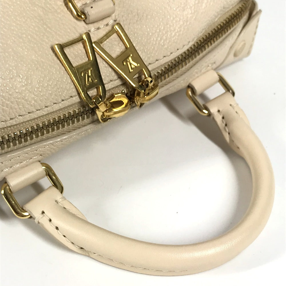 LOUIS VUITTON M45394 モノグラムアンプラント プティットマル スープル カバン ボックスバッグ ハンドバッグ モノグラムアンプラントレザー レディース クレーム ホワイト