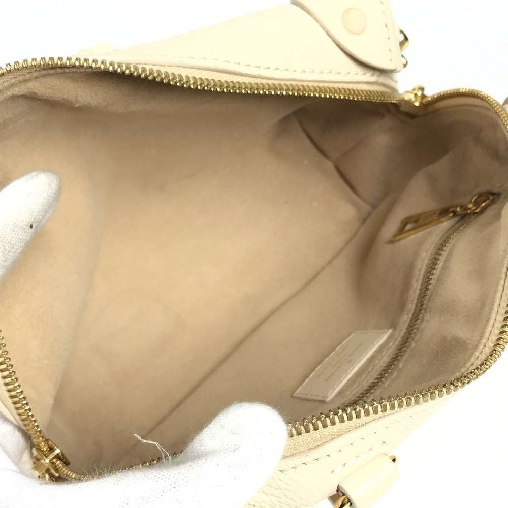 LOUIS VUITTON M45394 モノグラムアンプラント プティットマル スープル カバン ボックスバッグ ハンドバッグ モノグラムアンプラントレザー レディース クレーム ホワイト