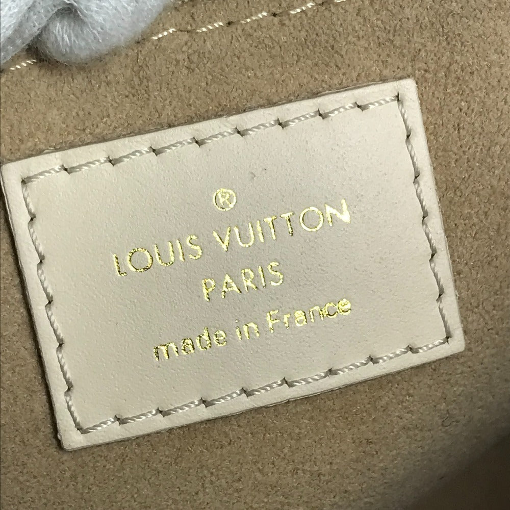 LOUIS VUITTON M45394 モノグラムアンプラント プティットマル スープル カバン ボックスバッグ ハンドバッグ モノグラムアンプラントレザー レディース クレーム ホワイト