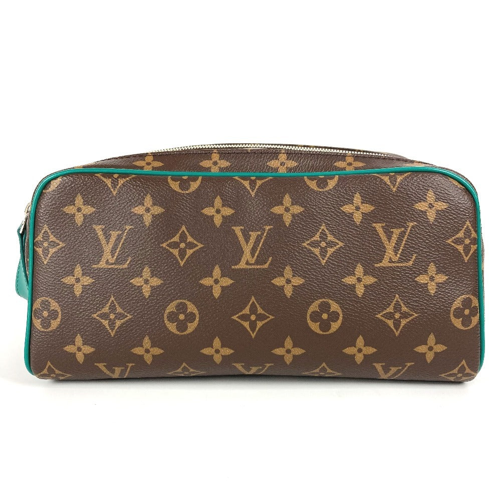 LOUIS VUITTON M12639 モノグラム ドップ･キット ドップキット カバン クラッチバッグ ポーチ セカンドバッグ モノグラムマカサーキャンバス ユニセックス ボルネオグリーン グリーン