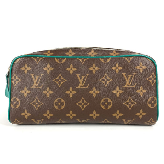 LOUIS VUITTON M12639 モノグラム ドップ･キット ドップキット カバン クラッチバッグ ポーチ セカンドバッグ モノグラムマカサーキャンバス ユニセックス ボルネオグリーン グリーン