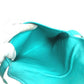 HERMES Tassel Fringe Sac Pompon Crossbody Pochette Shoulder Bag Leather Women's Turquoise Blue