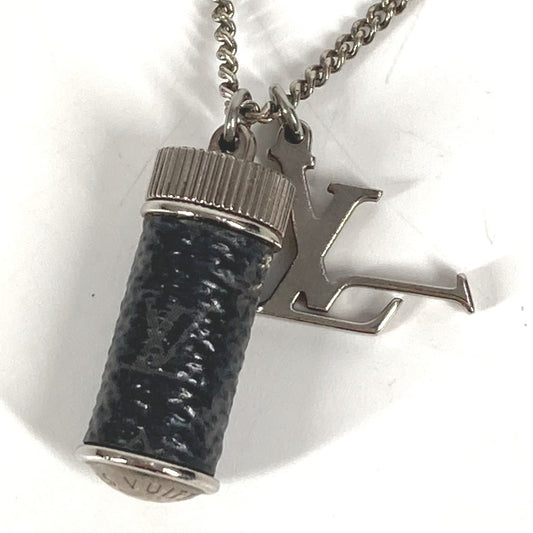 LOUIS VUITTON M63641 モノグラムエクリプス ネックレス・チャームズ モノグラム・エクリプス チェーン アクセサリー ネックレス モノグラムエクリプスキャンバス メンズ ブラック