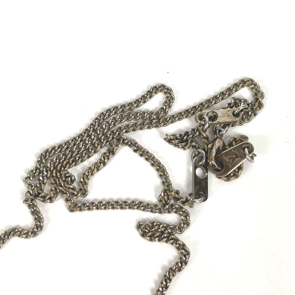 LOUIS VUITTON M63641 モノグラムエクリプス ネックレス・チャームズ モノグラム・エクリプス チェーン アクセサリー ネックレス モノグラムエクリプスキャンバス メンズ ブラック