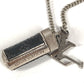 LOUIS VUITTON M63641 モノグラムエクリプス ネックレス・チャームズ モノグラム・エクリプス チェーン アクセサリー ネックレス モノグラムエクリプスキャンバス メンズ ブラック