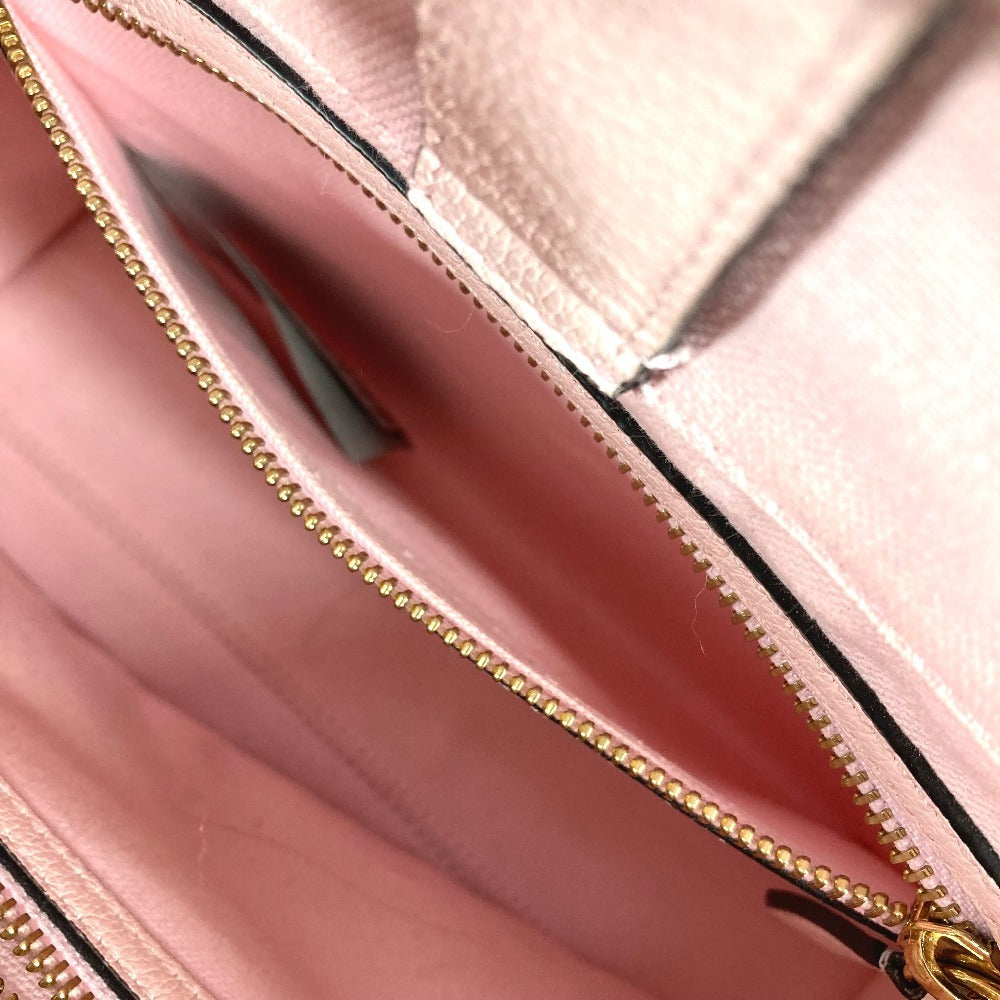 VERSACE メデューサ ロゴ ラ・メドゥーサバッグ カバン 2WAYバッグ ハンドバッグ トートバッグ 斜め掛け ショルダーバッグ レザー/キャンバス レディース ピンク