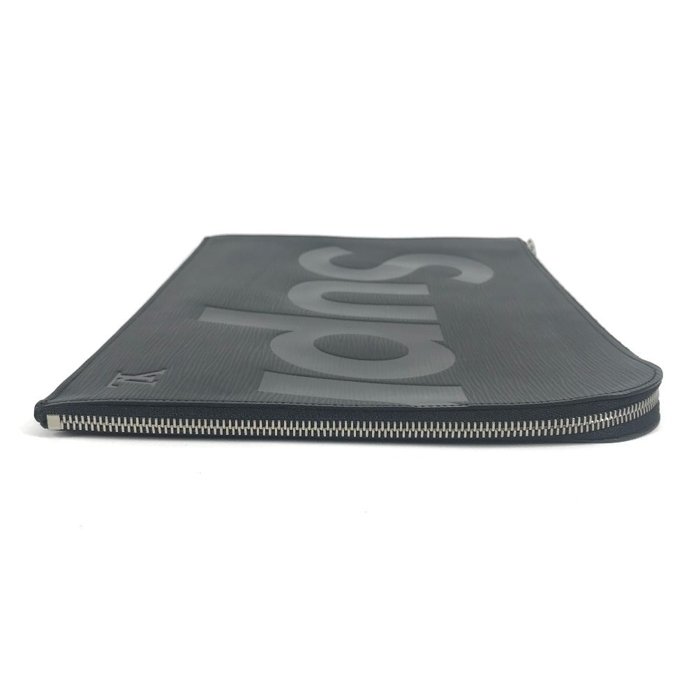 LOUIS VUITTON M67754 エピ シュプリーム supreme ポシェット・ジュールGM Pochette Jour GM Black clutch bag ポーチ クラッチバッグ エピレザー メンズ ノワール ブラック